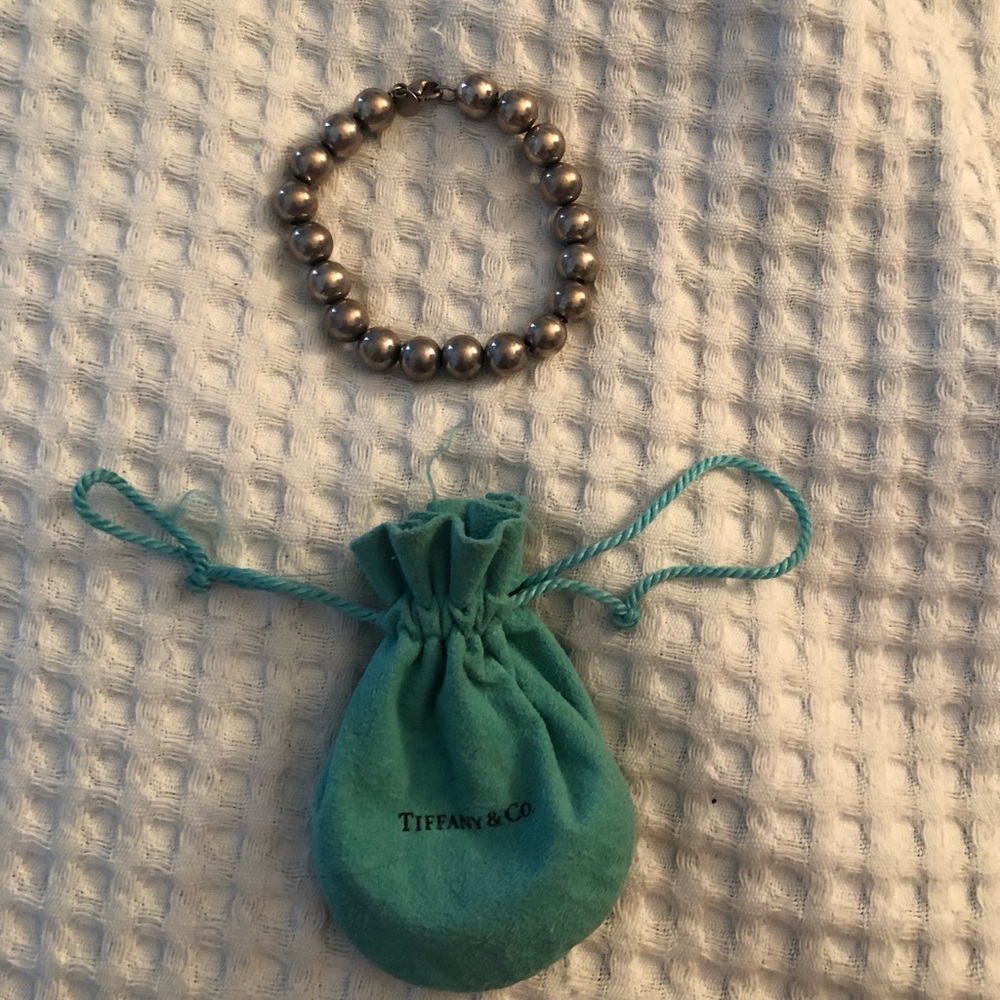 Tiffany’s beaded ball bracelet